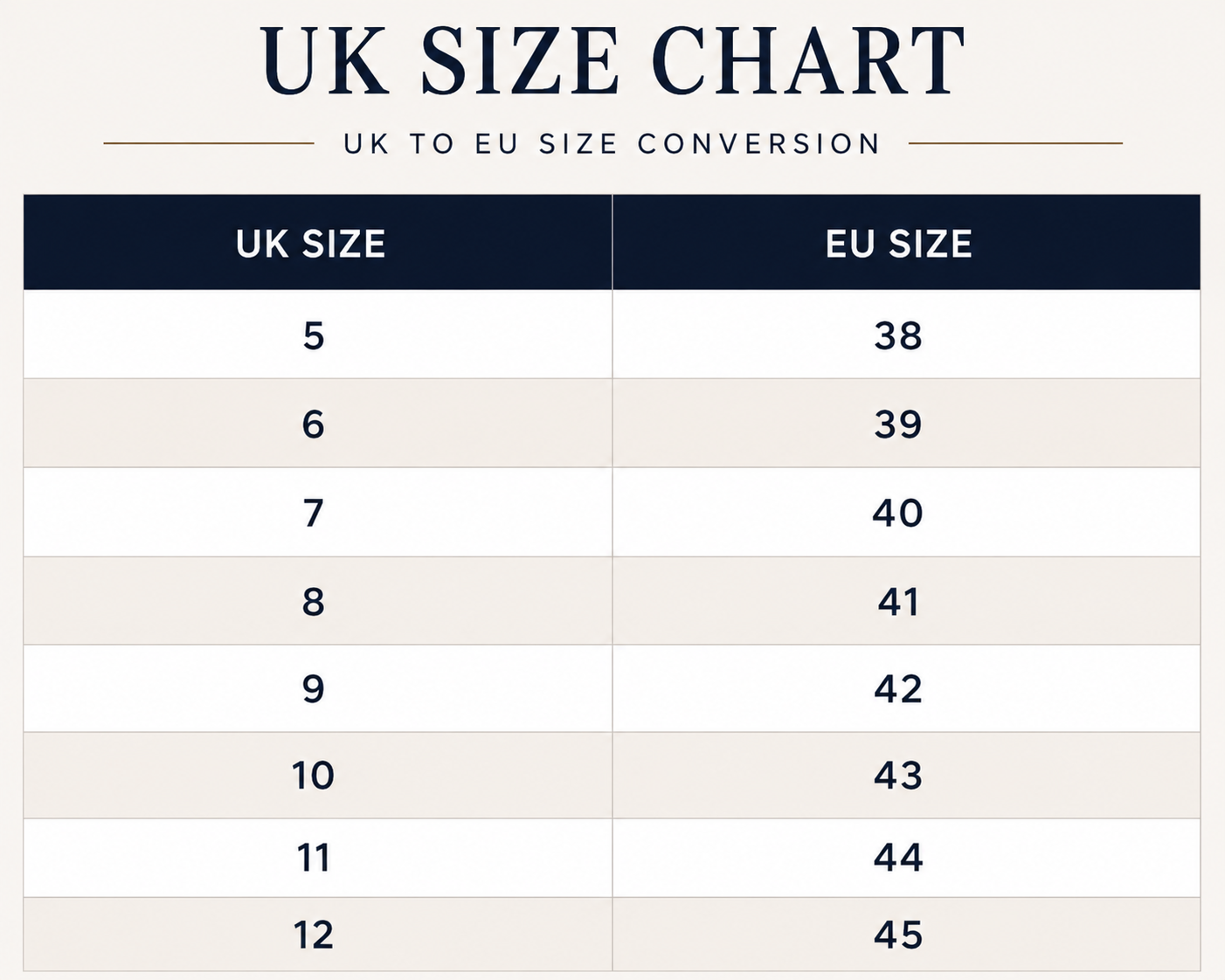 Size guide
